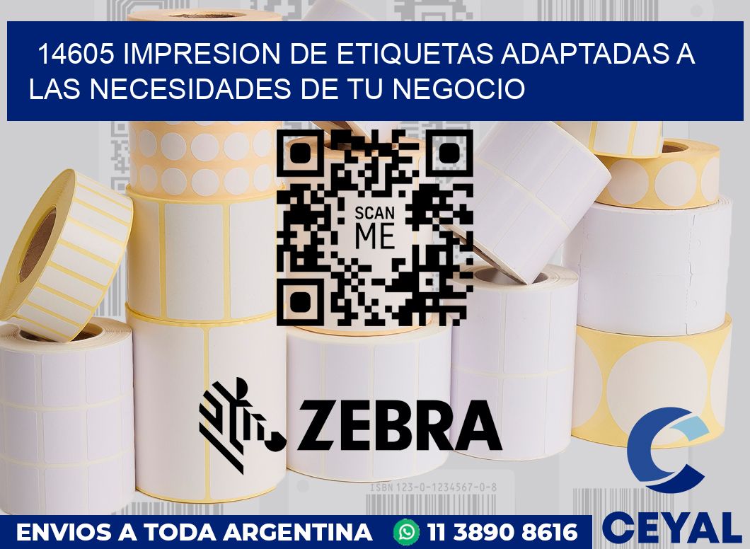 14605 IMPRESION DE ETIQUETAS ADAPTADAS A LAS NECESIDADES DE TU NEGOCIO