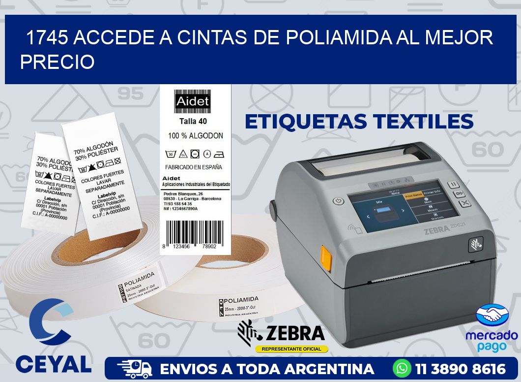 1745 ACCEDE A CINTAS DE POLIAMIDA AL MEJOR PRECIO