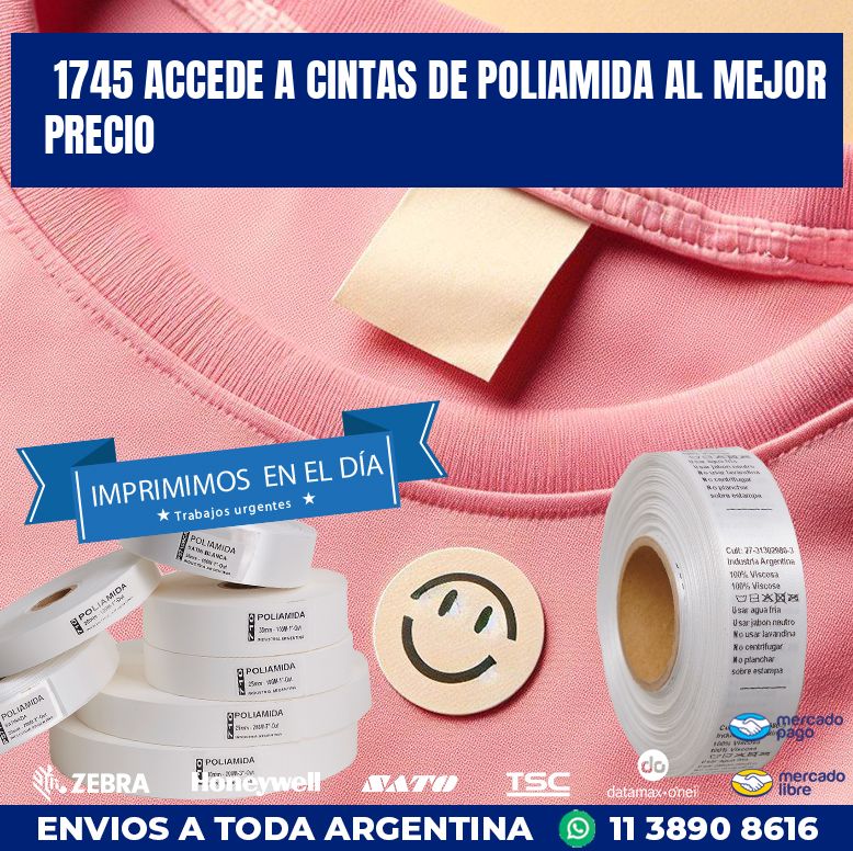 1745 ACCEDE A CINTAS DE POLIAMIDA AL MEJOR PRECIO