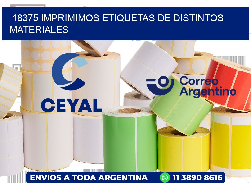 18375 IMPRIMIMOS ETIQUETAS DE DISTINTOS MATERIALES