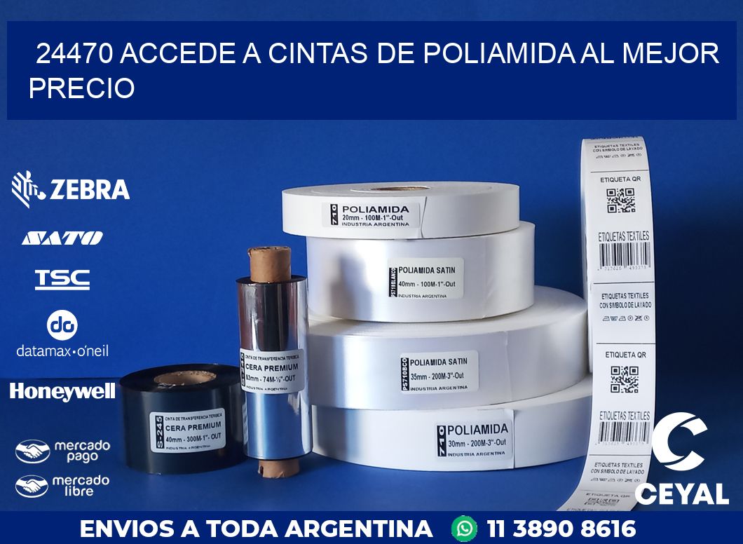 24470 ACCEDE A CINTAS DE POLIAMIDA AL MEJOR PRECIO