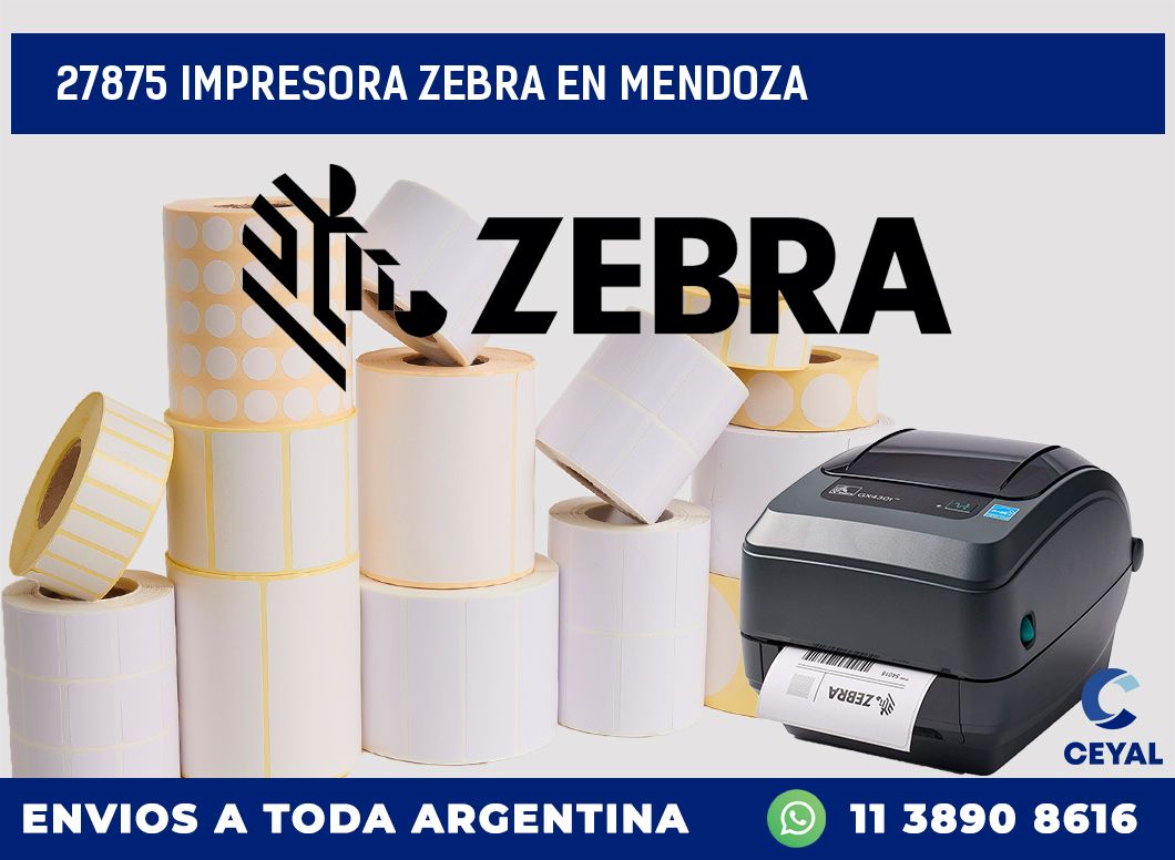 27875 IMPRESORA ZEBRA EN MENDOZA