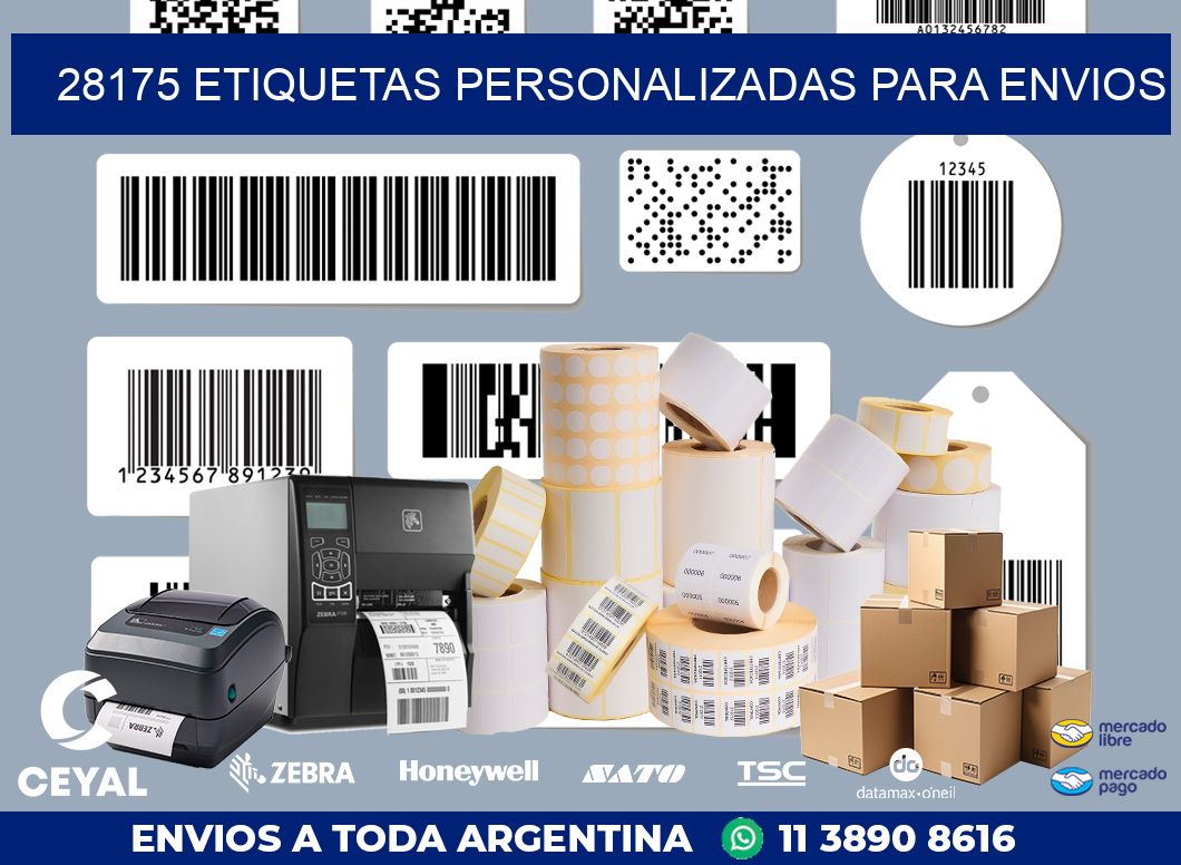 28175 ETIQUETAS PERSONALIZADAS PARA ENVIOS