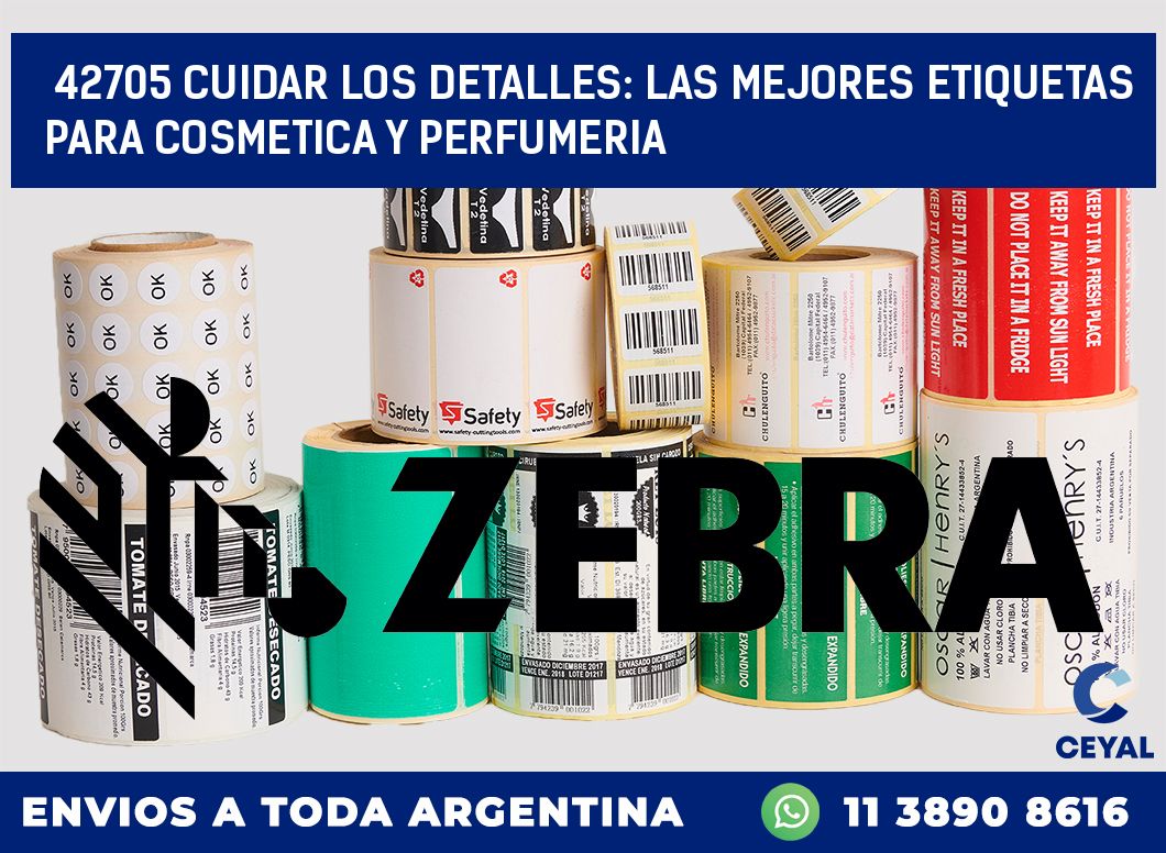 42705 CUIDAR LOS DETALLES: LAS MEJORES ETIQUETAS PARA COSMETICA Y PERFUMERIA