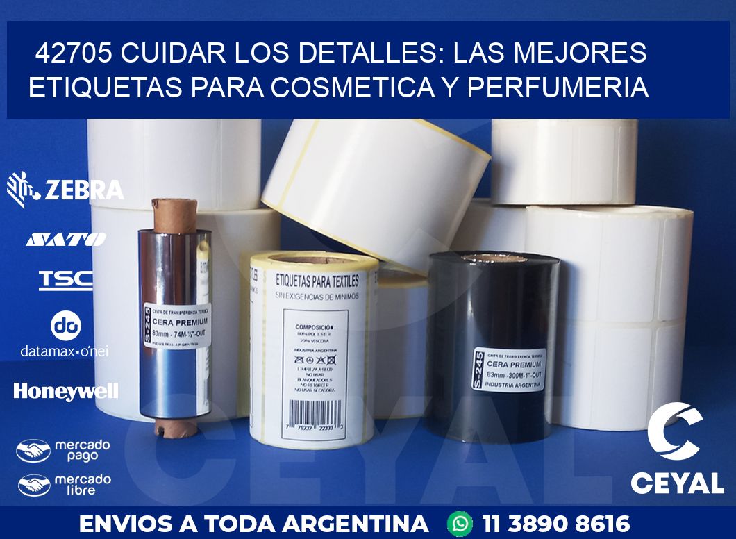 42705 CUIDAR LOS DETALLES: LAS MEJORES ETIQUETAS PARA COSMETICA Y PERFUMERIA