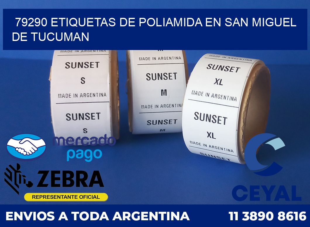 79290 ETIQUETAS DE POLIAMIDA EN SAN MIGUEL DE TUCUMAN