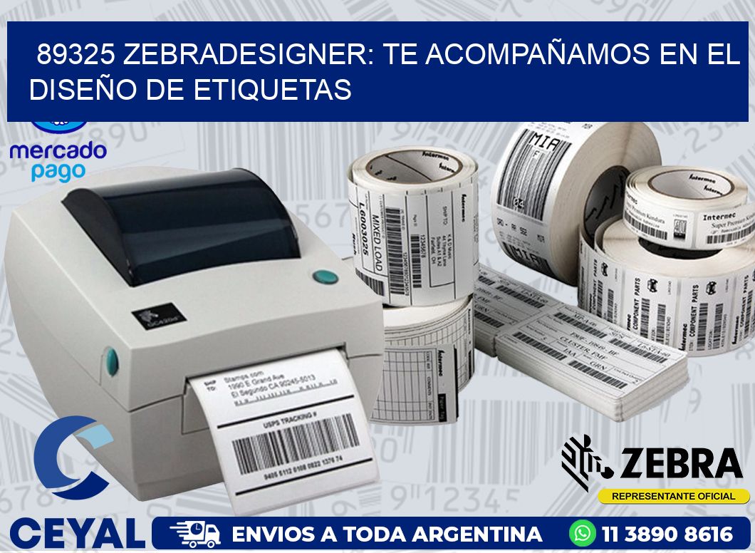 89325 ZEBRADESIGNER: TE ACOMPAÑAMOS EN EL DISEÑO DE ETIQUETAS