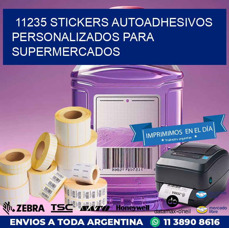 11235 STICKERS AUTOADHESIVOS PERSONALIZADOS PARA SUPERMERCADOS