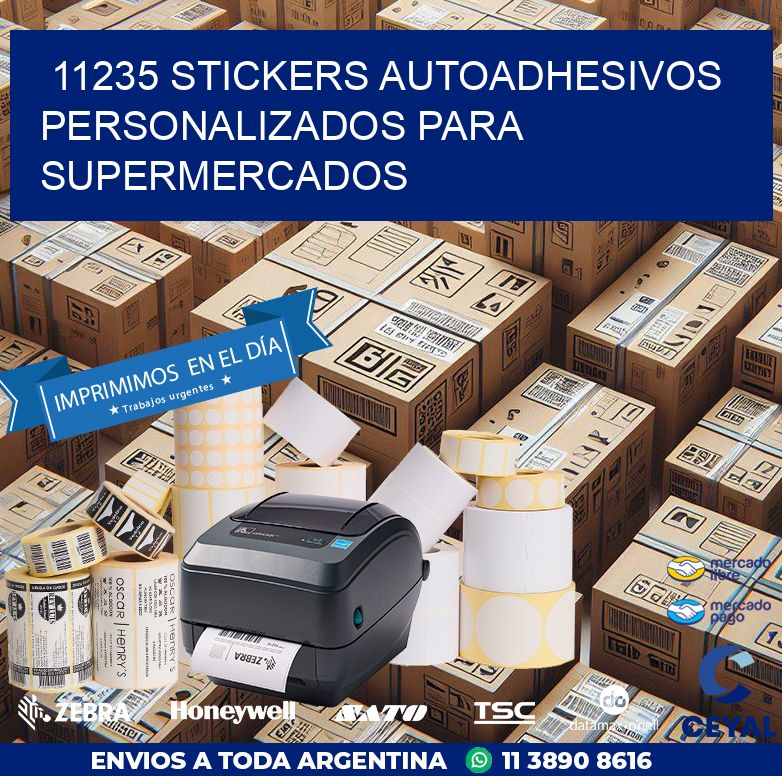 11235 STICKERS AUTOADHESIVOS PERSONALIZADOS PARA SUPERMERCADOS