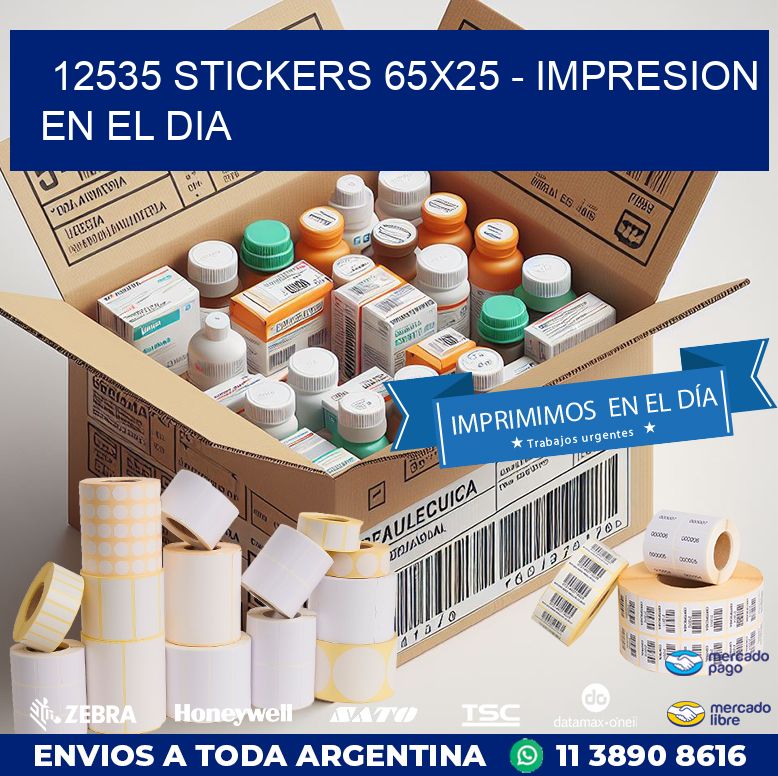 12535 STICKERS 65×25 – IMPRESION EN EL DIA