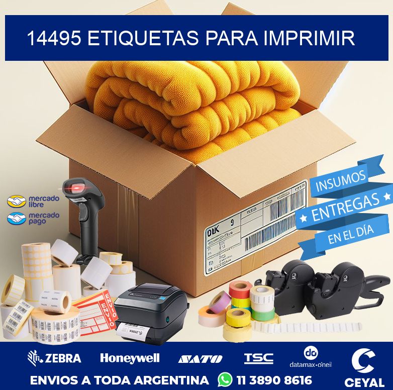 14495 ETIQUETAS PARA IMPRIMIR