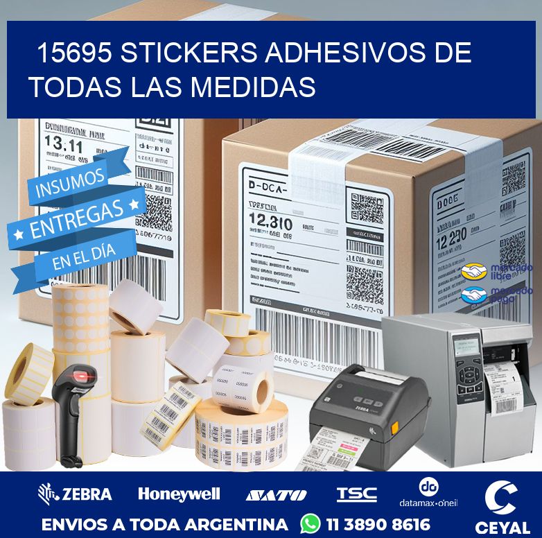 15695 STICKERS ADHESIVOS DE TODAS LAS MEDIDAS