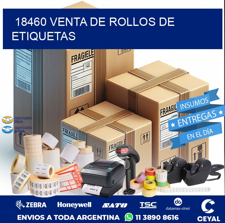 18460 VENTA DE ROLLOS DE ETIQUETAS