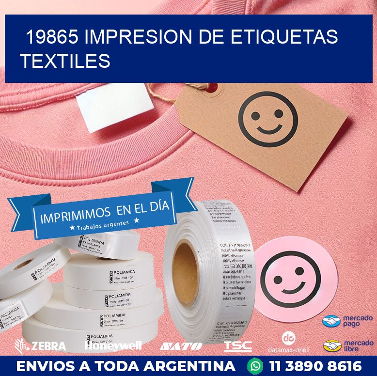19865 IMPRESION DE ETIQUETAS TEXTILES