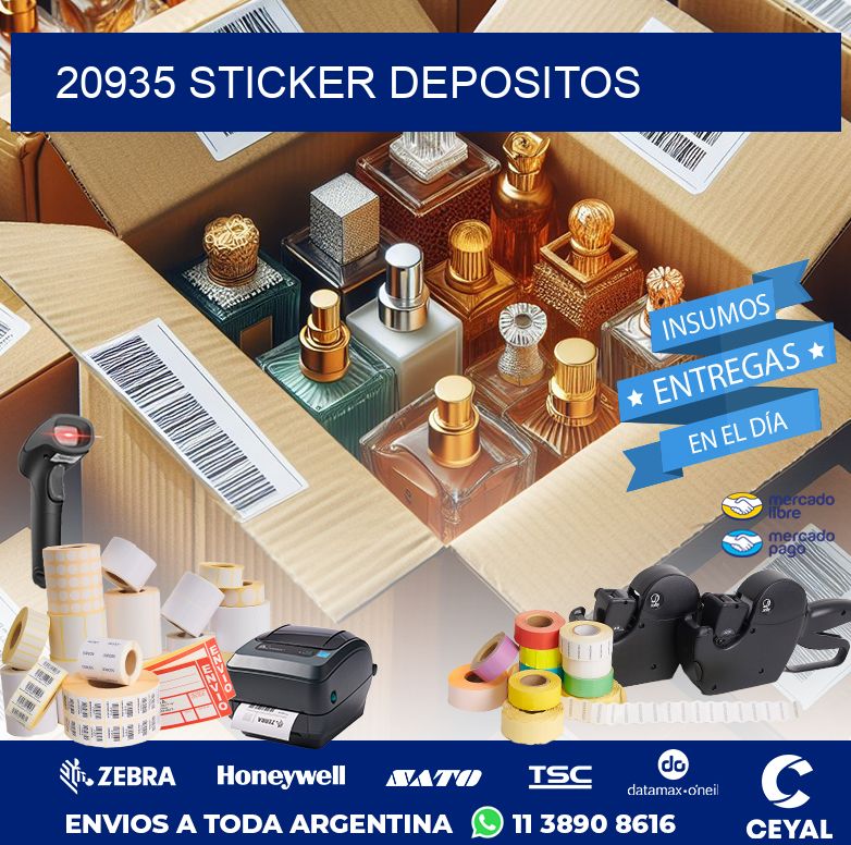 20935 STICKER DEPOSITOS