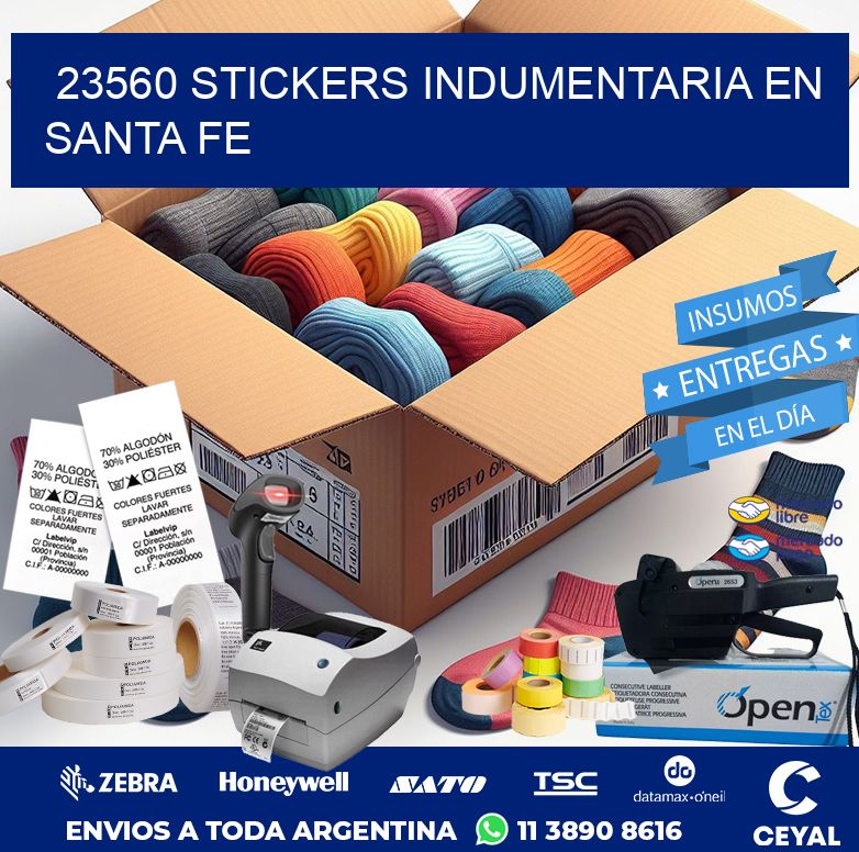 23560 STICKERS INDUMENTARIA EN SANTA FE