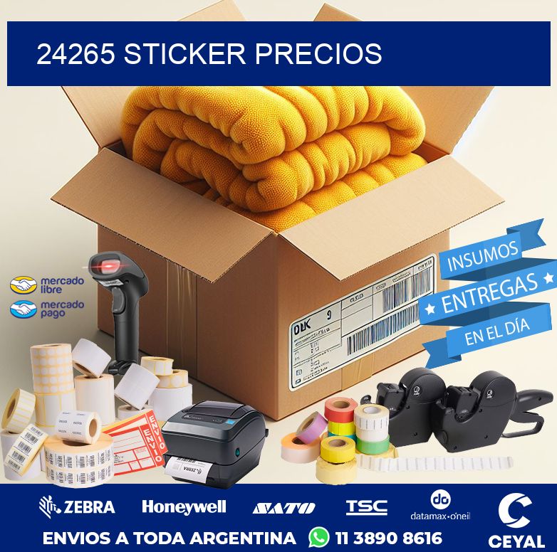 24265 STICKER PRECIOS