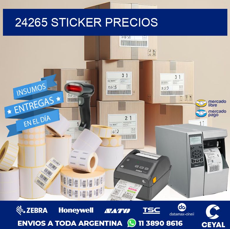 24265 STICKER PRECIOS