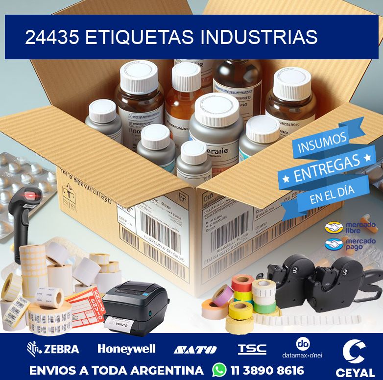 24435 ETIQUETAS INDUSTRIAS