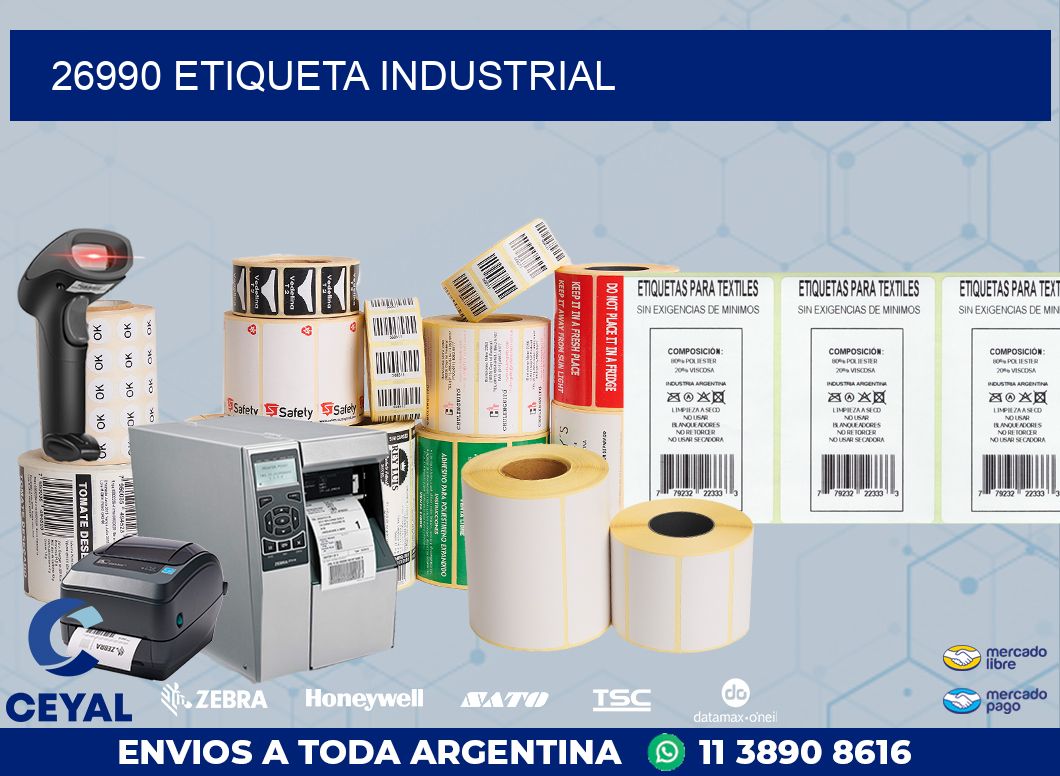 26990 ETIQUETA INDUSTRIAL