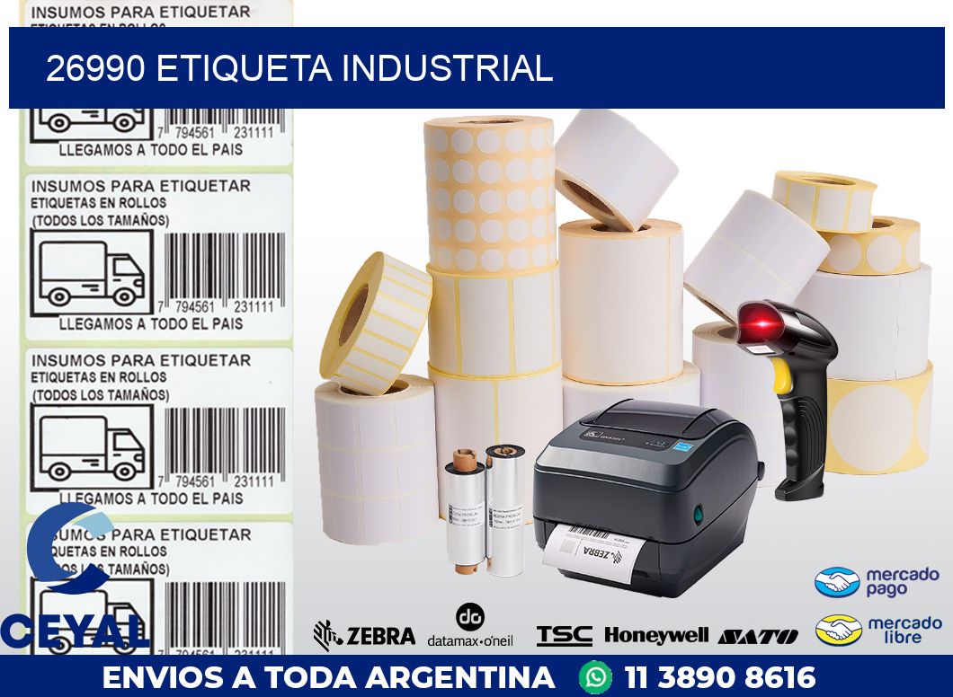 26990 ETIQUETA INDUSTRIAL