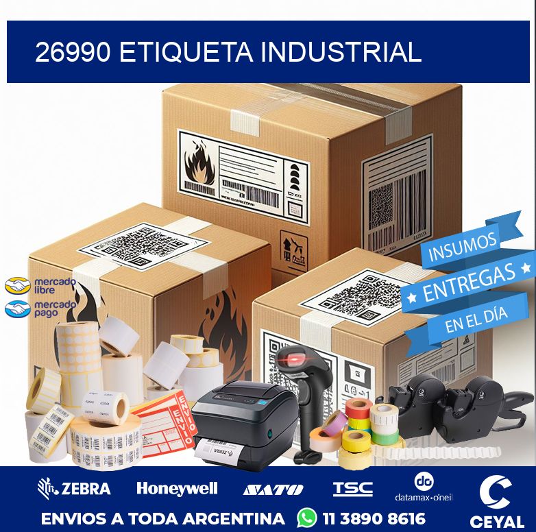 26990 ETIQUETA INDUSTRIAL