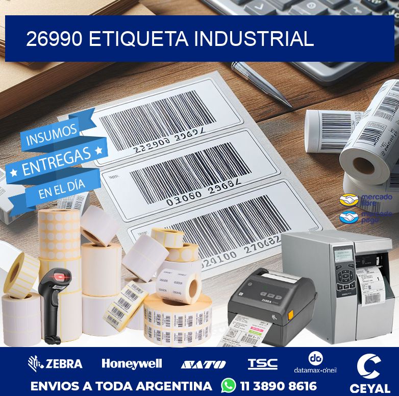 26990 ETIQUETA INDUSTRIAL