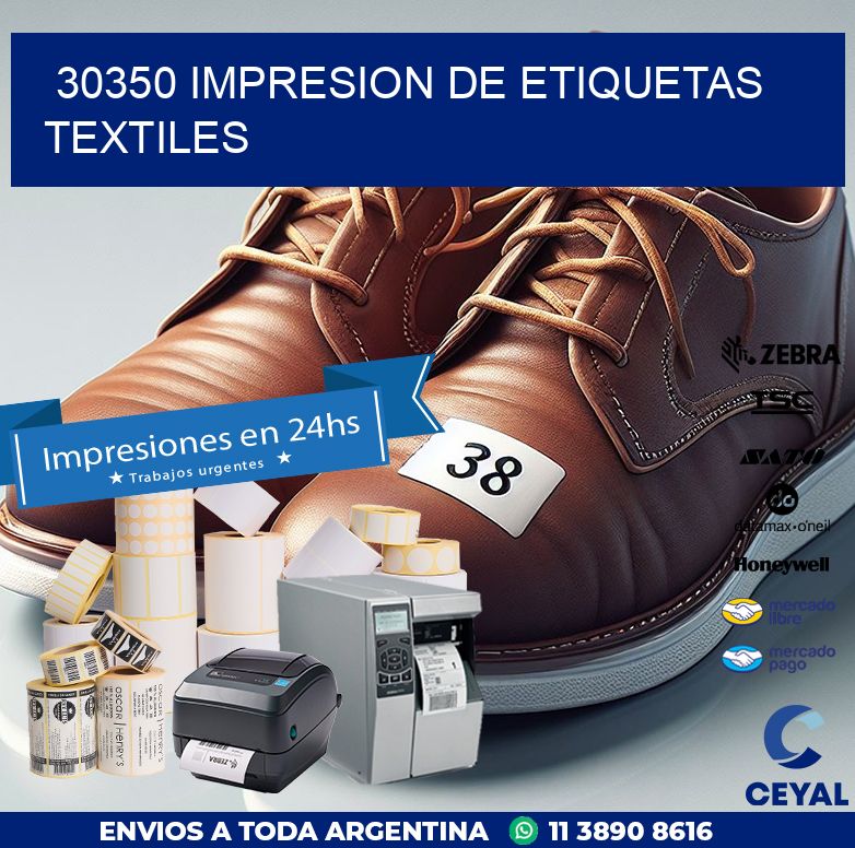 30350 IMPRESION DE ETIQUETAS TEXTILES