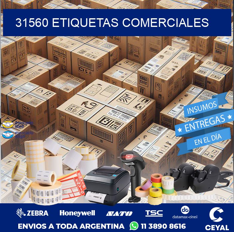 31560 ETIQUETAS COMERCIALES