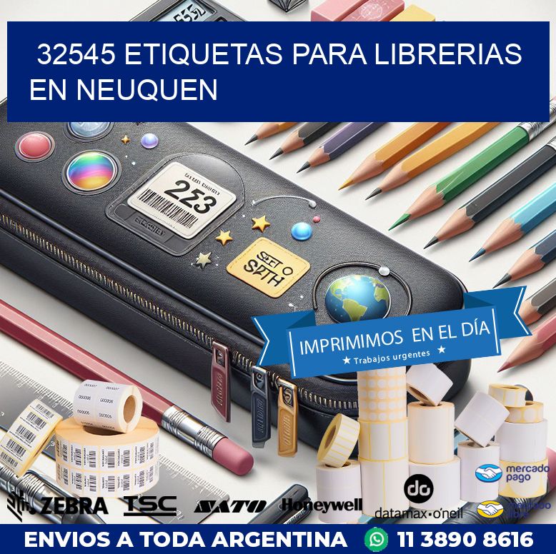 32545 ETIQUETAS PARA LIBRERIAS EN NEUQUEN