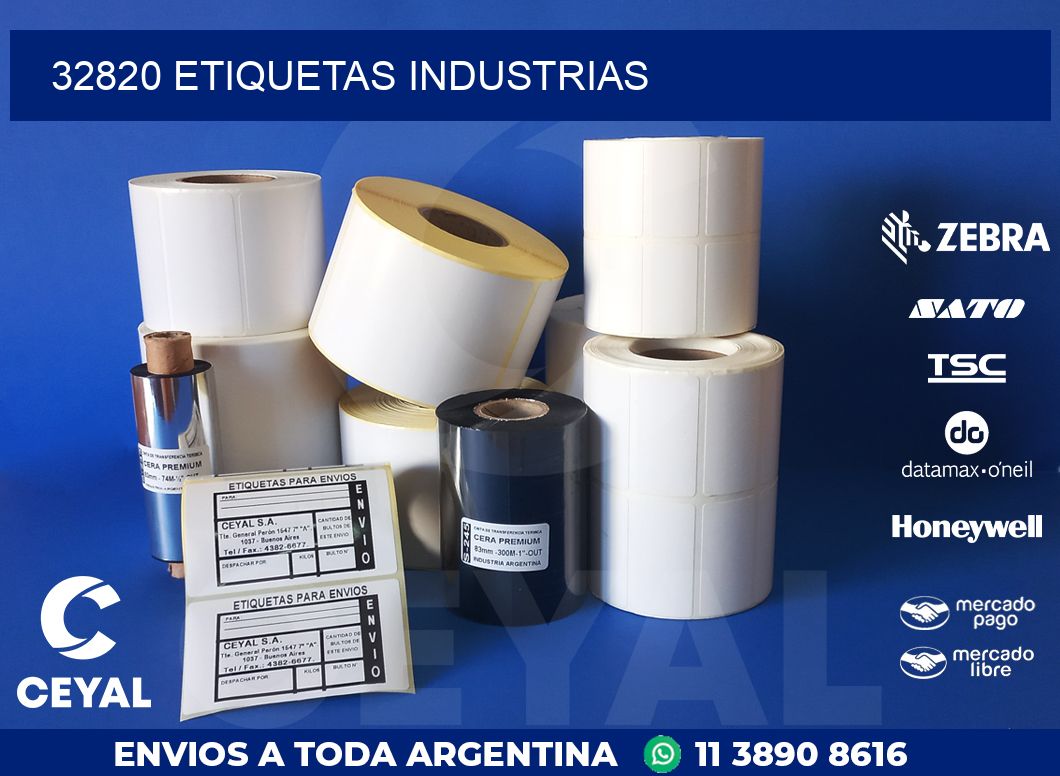 32820 ETIQUETAS INDUSTRIAS