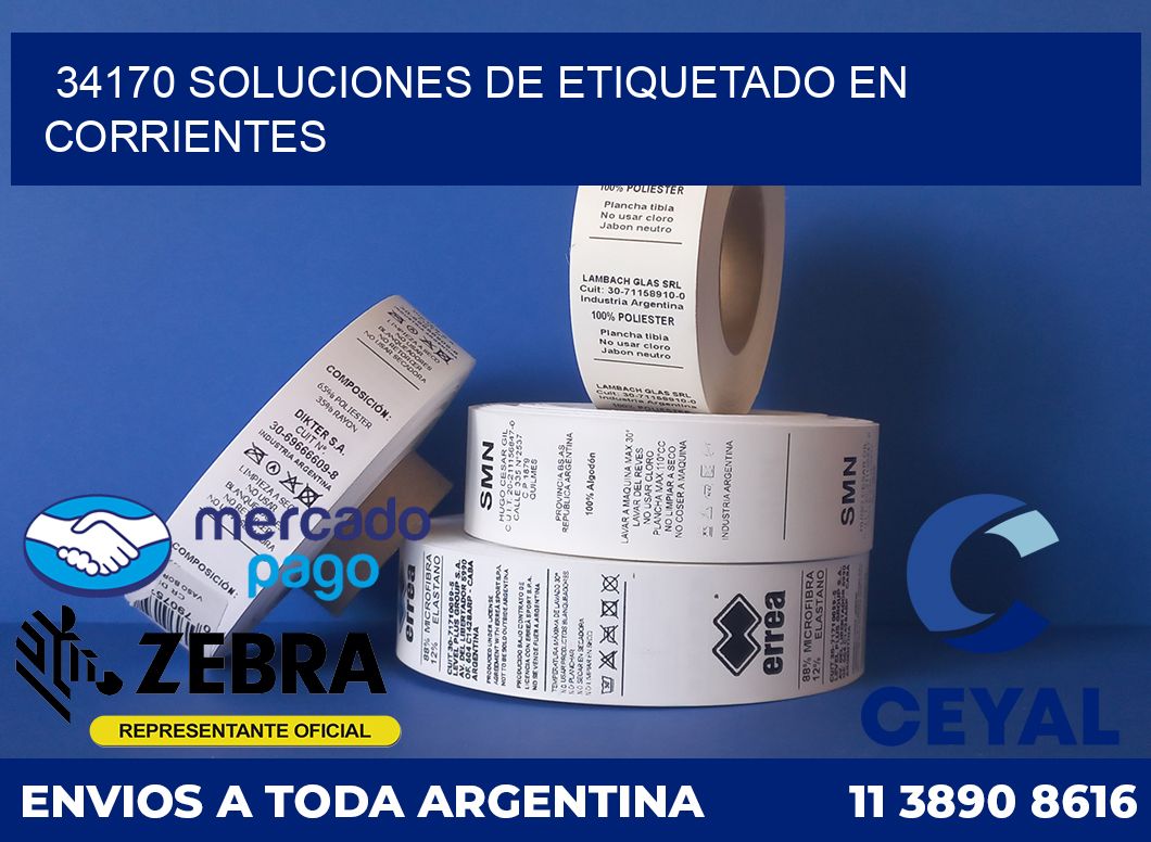 34170 SOLUCIONES DE ETIQUETADO EN CORRIENTES