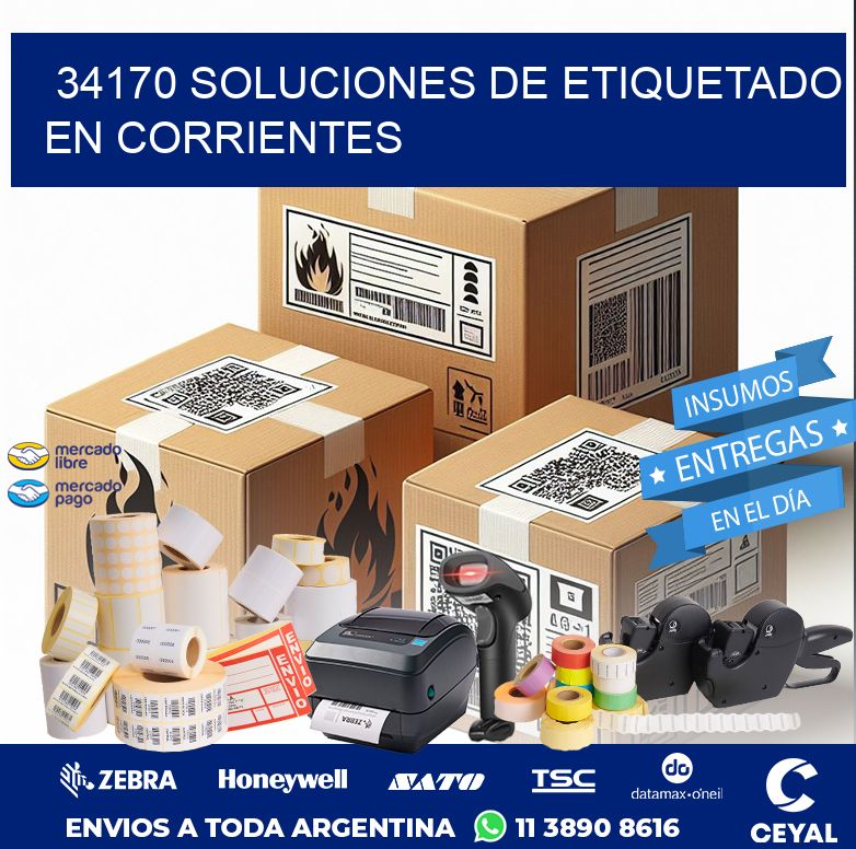 34170 SOLUCIONES DE ETIQUETADO EN CORRIENTES