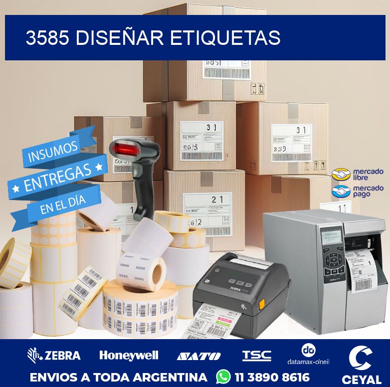 3585 DISEÑAR ETIQUETAS