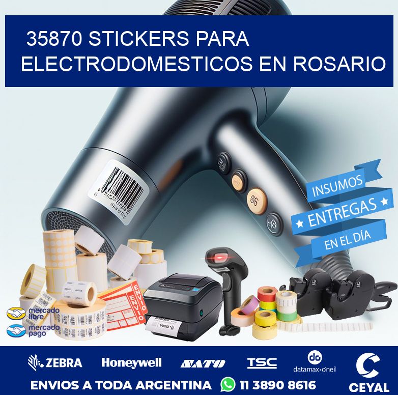 35870 STICKERS PARA ELECTRODOMESTICOS EN ROSARIO