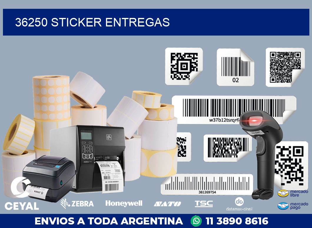 36250 STICKER ENTREGAS