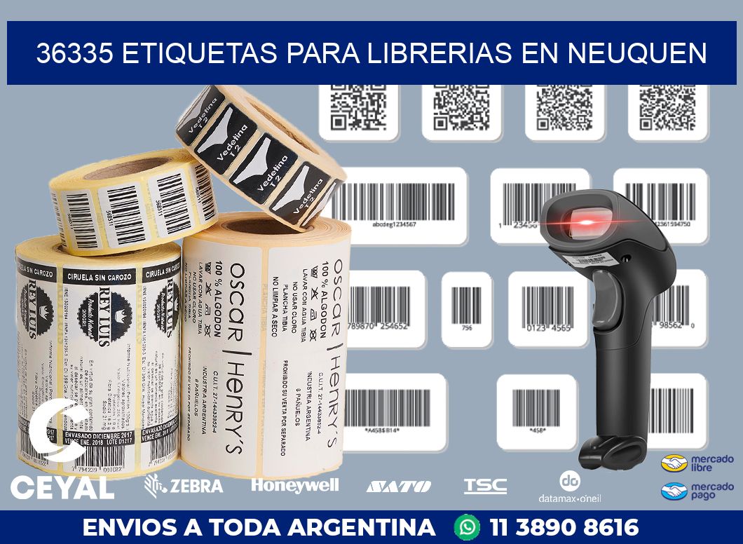 36335 ETIQUETAS PARA LIBRERIAS EN NEUQUEN