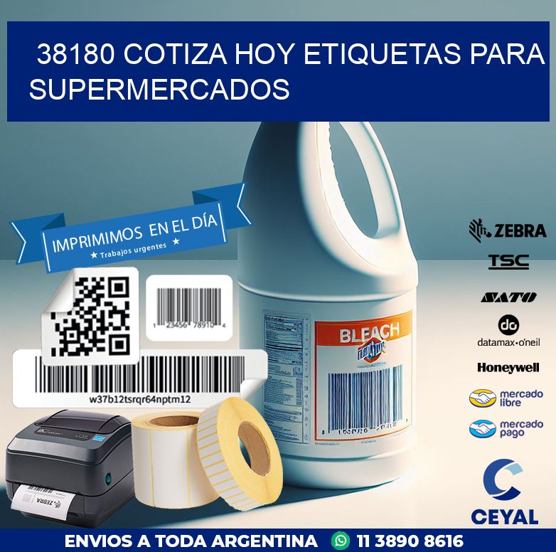 38180 COTIZA HOY ETIQUETAS PARA SUPERMERCADOS