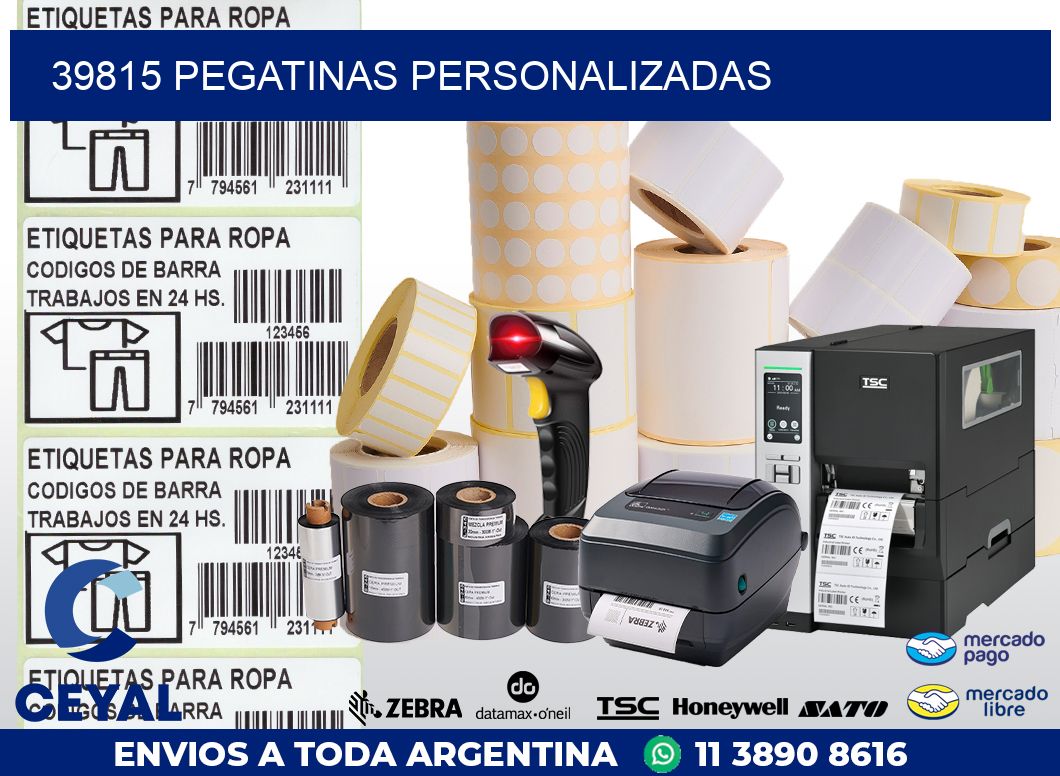 39815 PEGATINAS PERSONALIZADAS