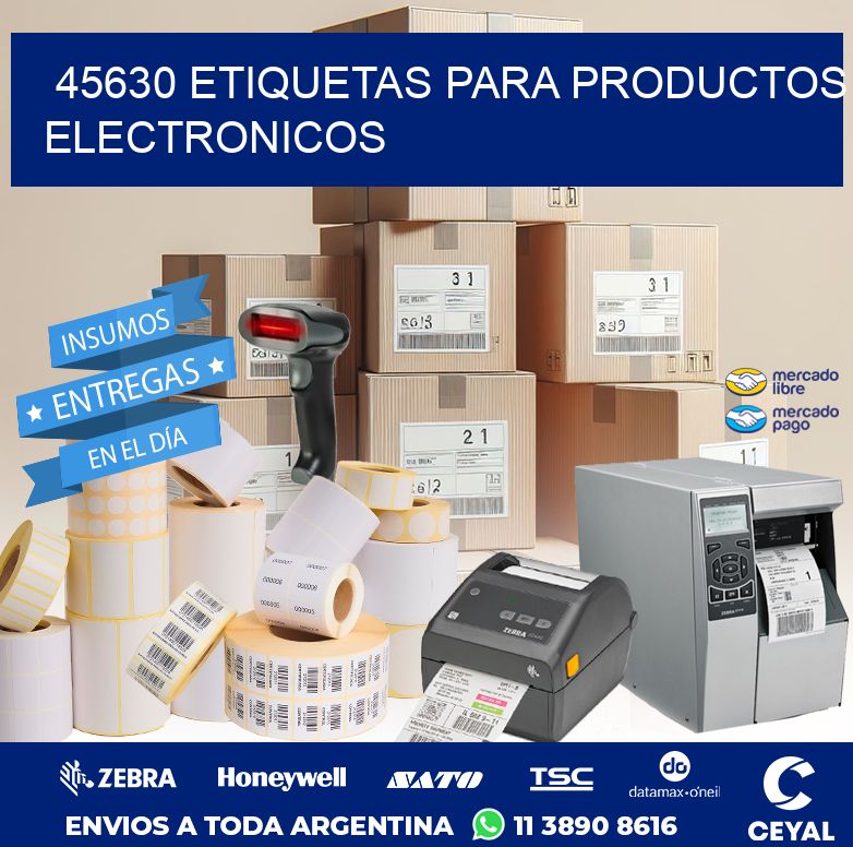 45630 ETIQUETAS PARA PRODUCTOS ELECTRONICOS