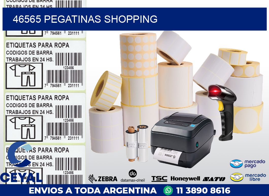 46565 PEGATINAS SHOPPING