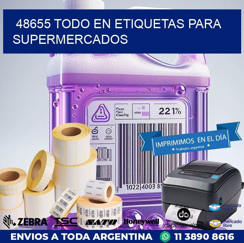 48655 TODO EN ETIQUETAS PARA SUPERMERCADOS