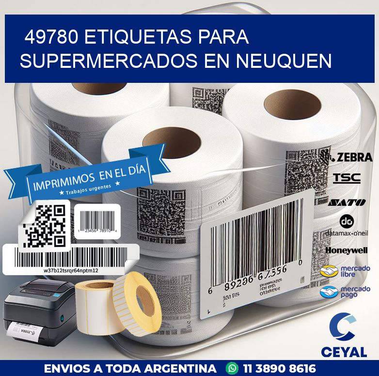 49780 ETIQUETAS PARA SUPERMERCADOS EN NEUQUEN
