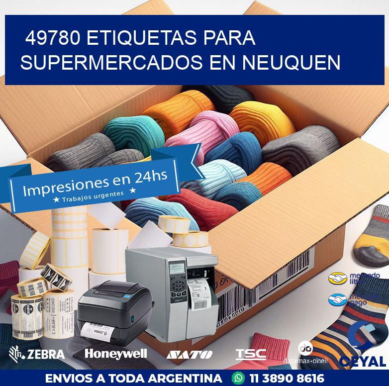 49780 ETIQUETAS PARA SUPERMERCADOS EN NEUQUEN