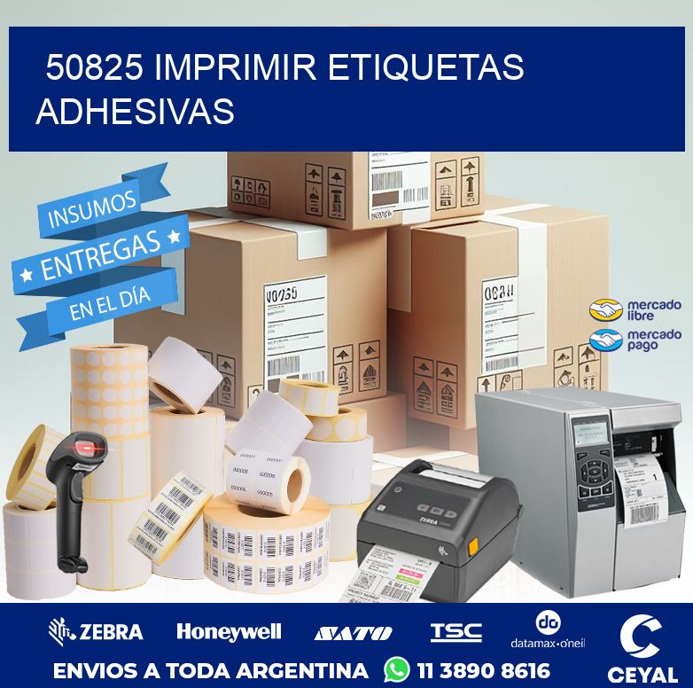 50825 IMPRIMIR ETIQUETAS ADHESIVAS