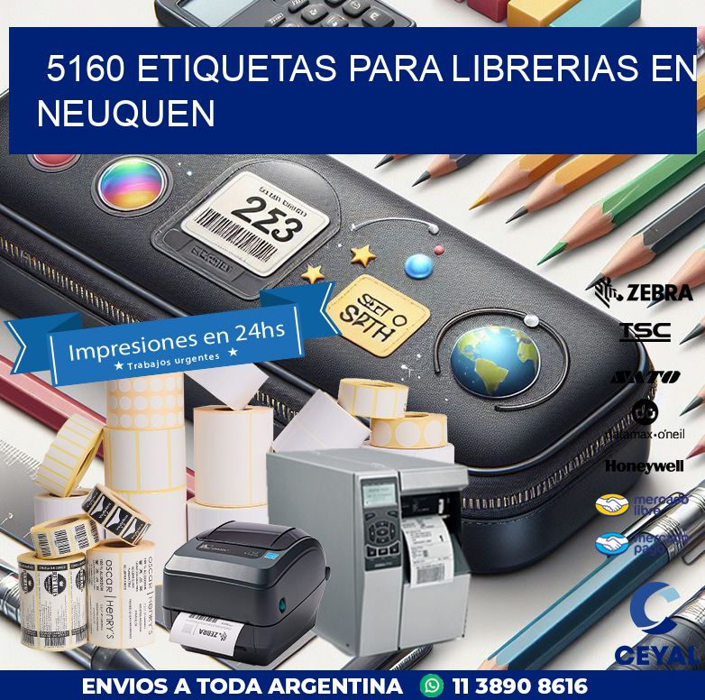 5160 ETIQUETAS PARA LIBRERIAS EN NEUQUEN