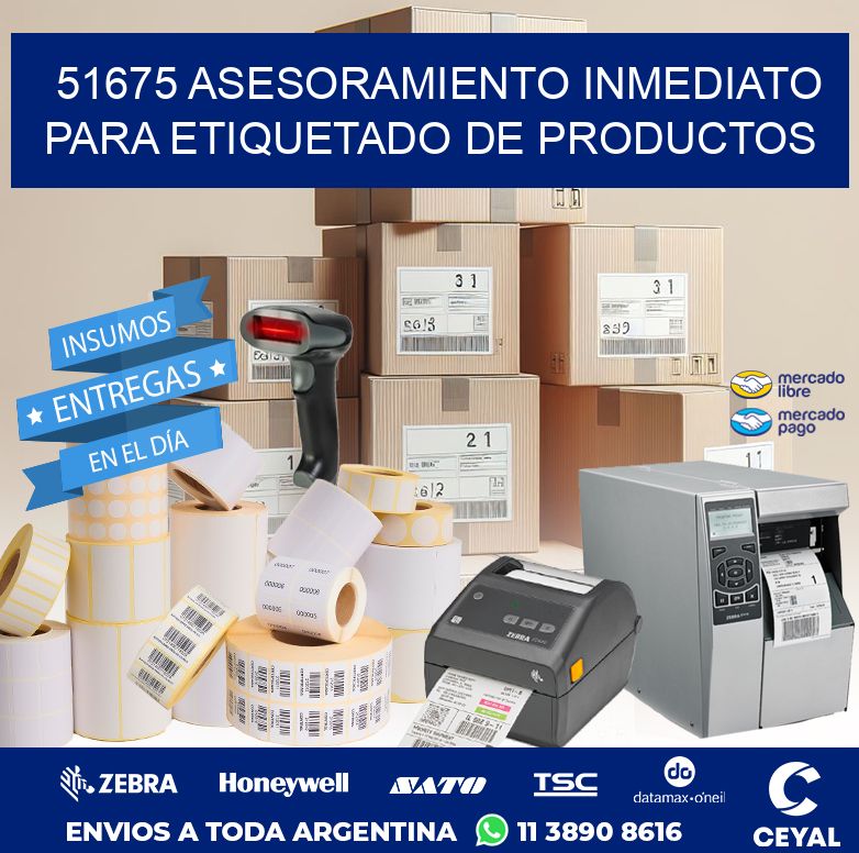 51675 ASESORAMIENTO INMEDIATO PARA ETIQUETADO DE PRODUCTOS
