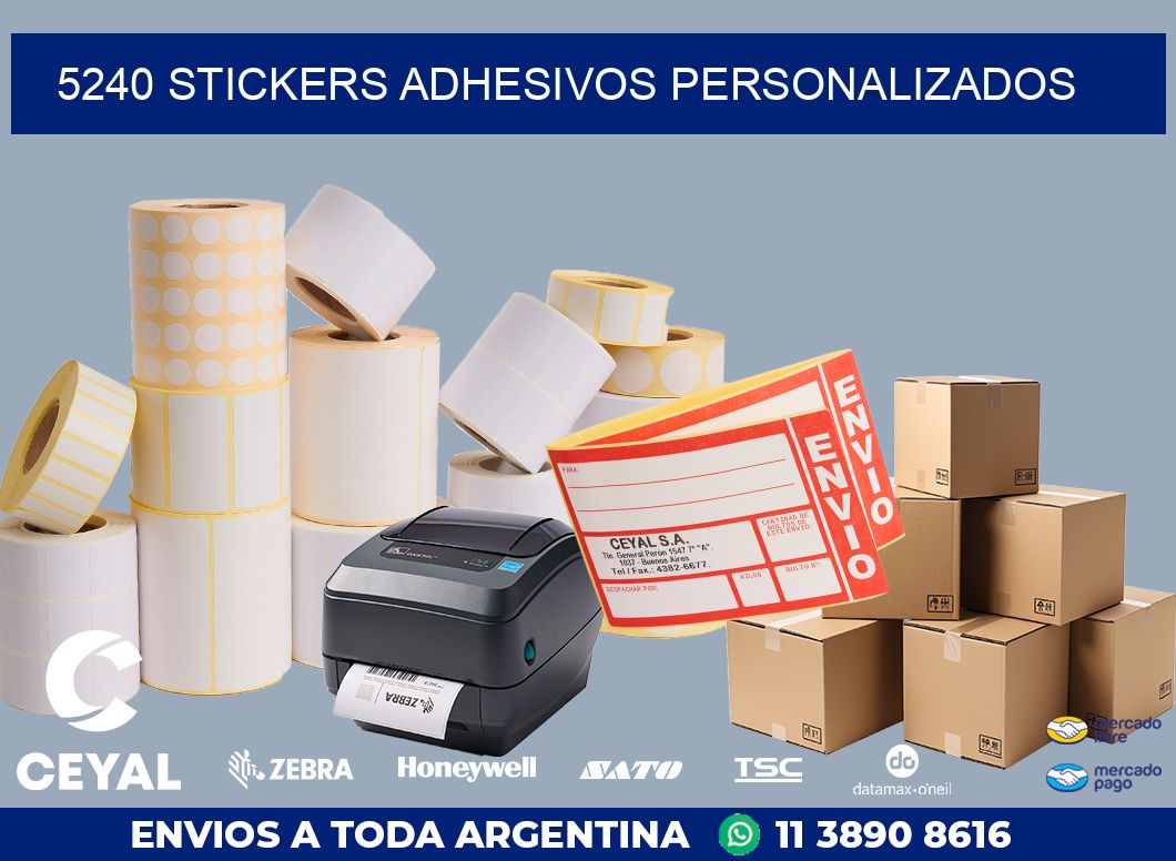 5240 STICKERS ADHESIVOS PERSONALIZADOS