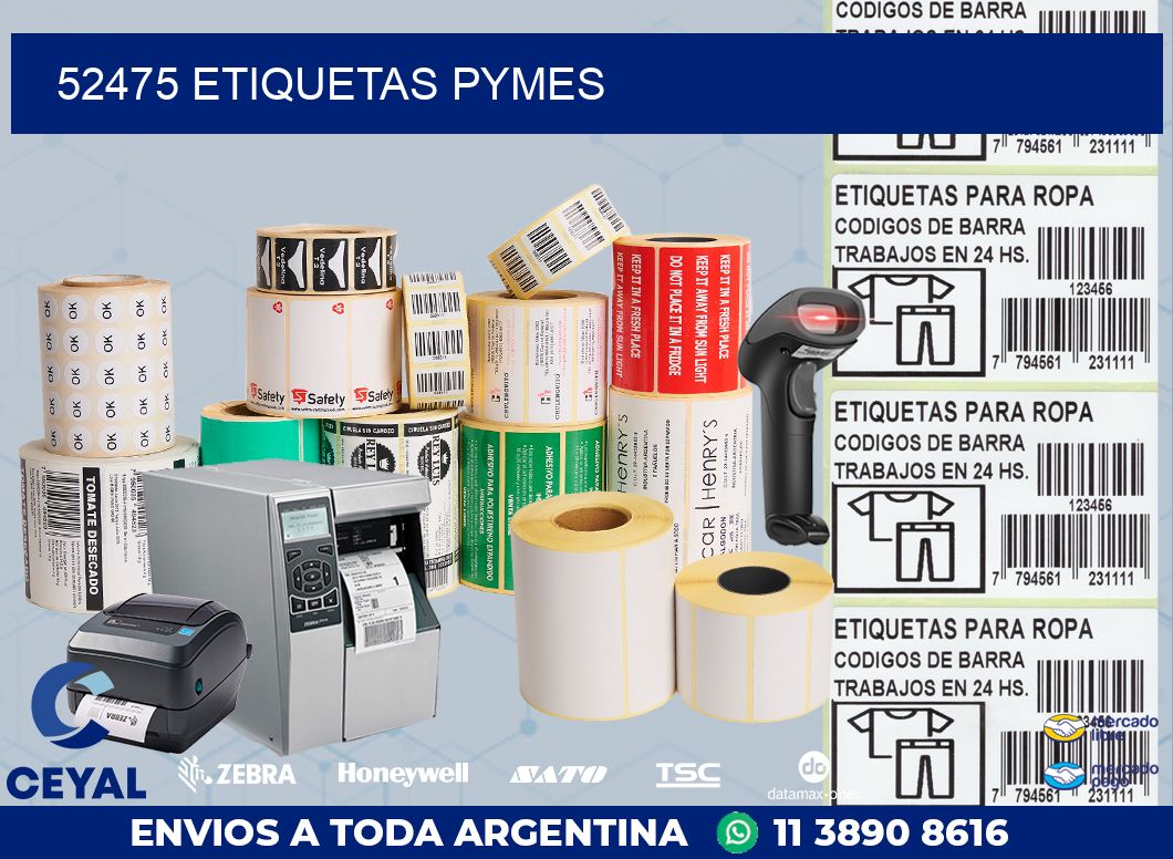 52475 ETIQUETAS PYMES