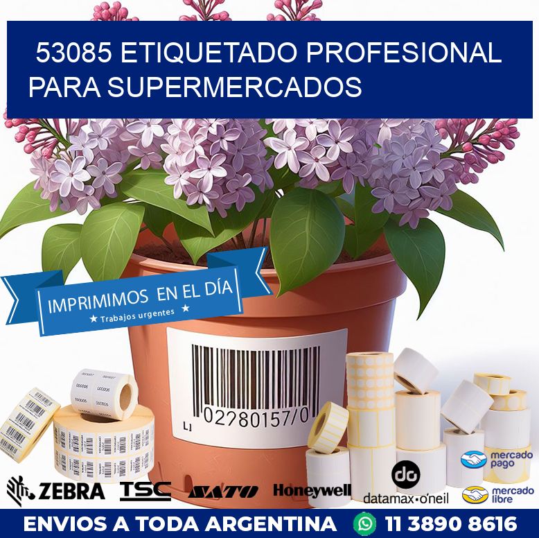 53085 ETIQUETADO PROFESIONAL PARA SUPERMERCADOS